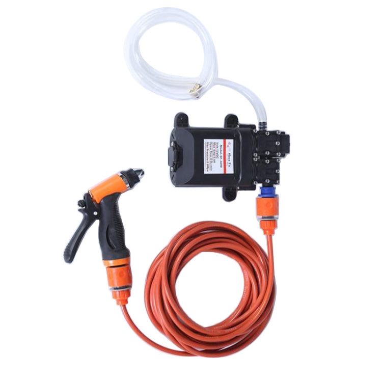 12V Car Washer Gun Pump High Pressure Cleaner Car Care Portable Washing Machine Electric Cleaning Auto Device(Orange) - Car Washer & Accessories by PMC TechLife | Online Shopping South Africa | PMC TechLife | Buy Now Pay Later Mobicred