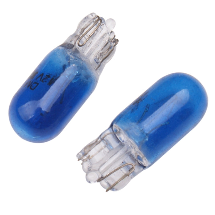 5pcs T10 12v 5w car instrument light reading light(blue) - Instrument Lights by PMC TechLife | Online Shopping South Africa | PMC TechLife | Buy Now Pay Later Mobicred