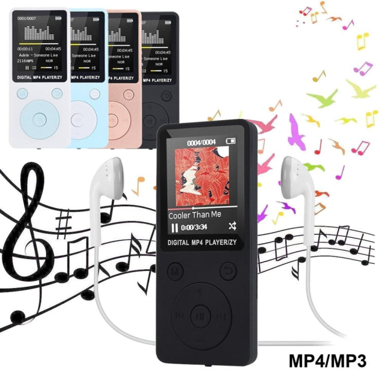 Portable MP4 Lossless Sound Music Player FM Recorder Walkman Player Mini Support Music, Radio, Recording, MP3, TF Card, No Memory(White) - MP3 Player by PMC TechLife | Online Shopping South Africa | PMC TechLife | Buy Now Pay Later Mobicred
