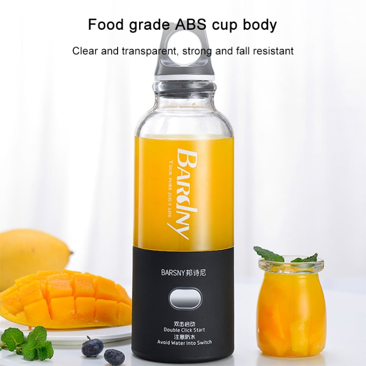 Multifunctional Juicer Rotatory Extractor Cup Portable USB Charge Juicer Blender with 6 Blades(Black) - free shipping - PMC TechLife - Order now!