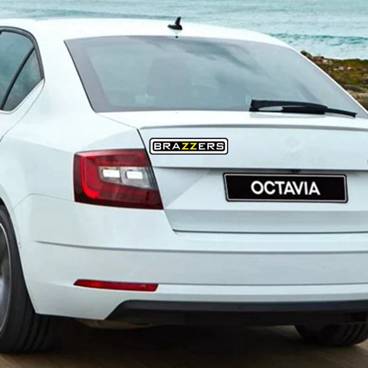 10 PCS  BRAZZERS Car Sticker Auto Decals foe Car Styling, Size: 4.9x22.5cm - Decorative Sticker by PMC TechLife | Online Shopping South Africa | PMC TechLife | Buy Now Pay Later Mobicred