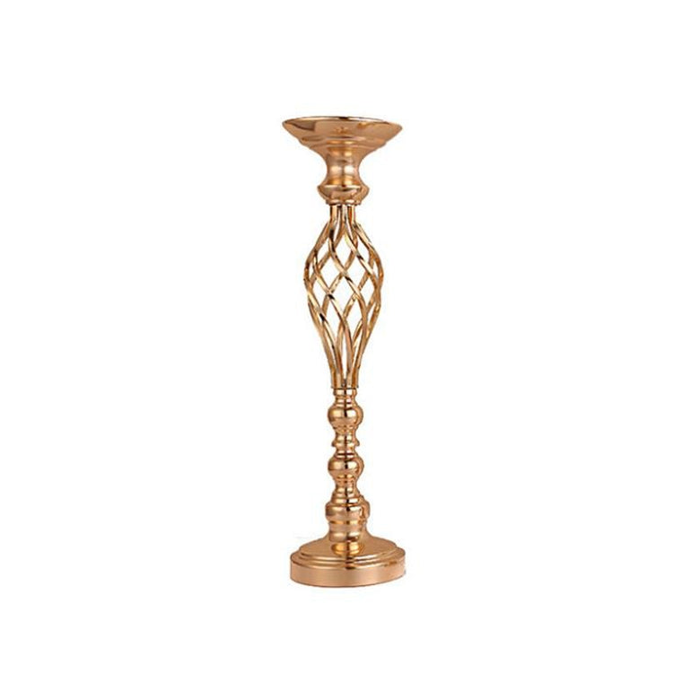 Gold Plated Wrought Iron Candlestick Window Wedding Props Decoration, Size:54cm - Candles & Candle Holders by PMC TechLife | Online Shopping South Africa | PMC TechLife