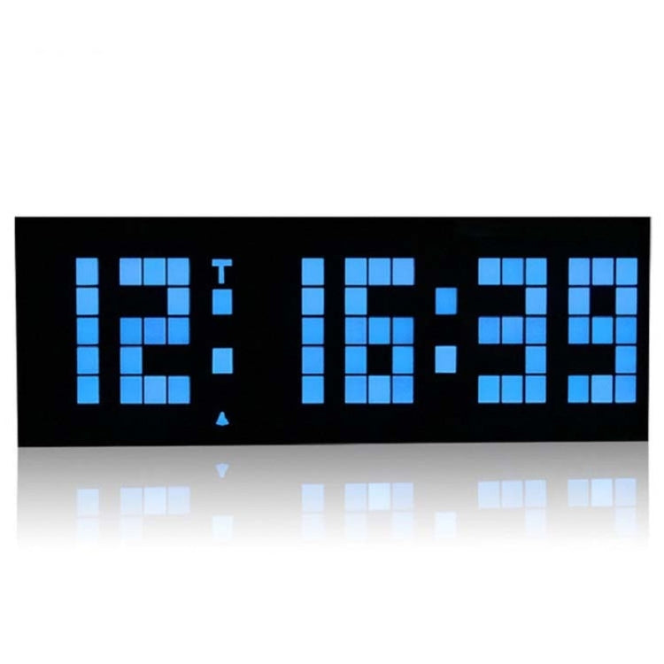 Digital Electronic Alarm Clock Creative LED Desk Clock US Plug, Style:6 Digits 5 Segments(Blue Light) - Alarm Clocks by PMc TechLife | Online Shopping South Africa | PMc TechLife | Buy Now Pay Later Mobicred