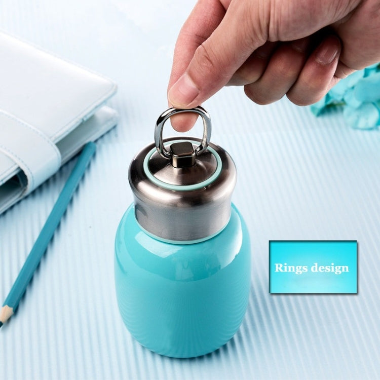 Mini Cute Coffee Vacuum Flasks Thermos Stainless Steel Cup Travel Drink Water Bottle Thermoses Mugs 200ML(Blue) - Vacuum Thermoses & Cups by PMC TechLife | Online Shopping South Africa | PMC TechLife | Buy Now Pay Later Mobicred