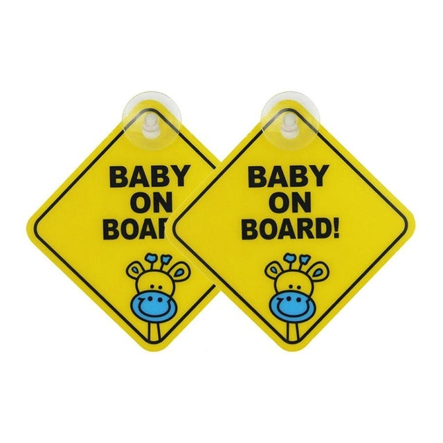 20 PCS Car Sticker BABY ON BOARD Warning Safty Sign Vinyl Decal Style 1 - Decorative Sticker by PMC TechLife | Online Shopping South Africa | PMC TechLife | Buy Now Pay Later Mobicred