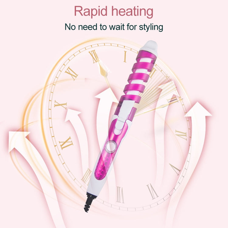 Hair Styling Tool Hair Curler Roller Spiral Curling Iron(Pink) - free shipping - PMC TechLife - Order now!