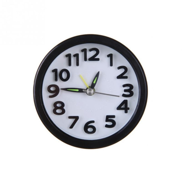 Creative Minimalist Mute Alarm Clock(Round Black) - free shipping - PMc TechLife - Order now!