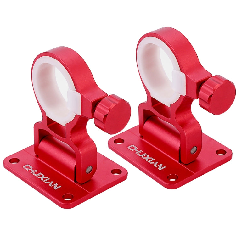 1 Pair Split Umbrella Stand for Folding Umbrella Stand Fishing Box(Red) - free shipping - PMC TechLife - Order now!