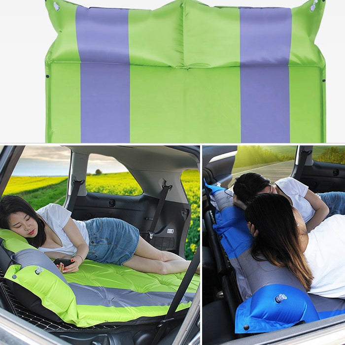 Inflatable Automatic SUV Car Inflatable Bed Travel Car Outdoor Air Mattress Bed Car Auto Sources Bed Travel Bed(Orange) - Seat Accessories by PMC TechLife | Online Shopping South Africa | PMC TechLife | Buy Now Pay Later Mobicred