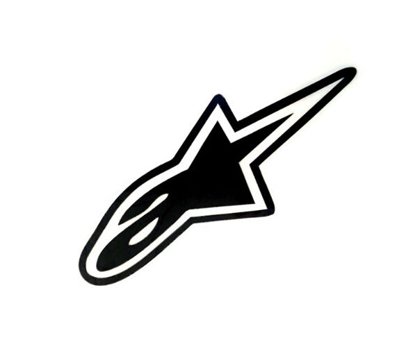 10 PCS Alpine Star Car Sticker Motorcycle Car Decoration, Size: 18x7.6cm - Decorative Sticker by PMC TechLife | Online Shopping South Africa | PMC TechLife | Buy Now Pay Later Mobicred