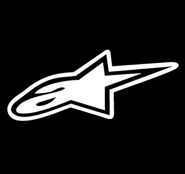 10 PCS Alpine Star Car Sticker Motorcycle Car Decoration, Size: 18x7.6cm - Decorative Sticker by PMC TechLife | Online Shopping South Africa | PMC TechLife | Buy Now Pay Later Mobicred