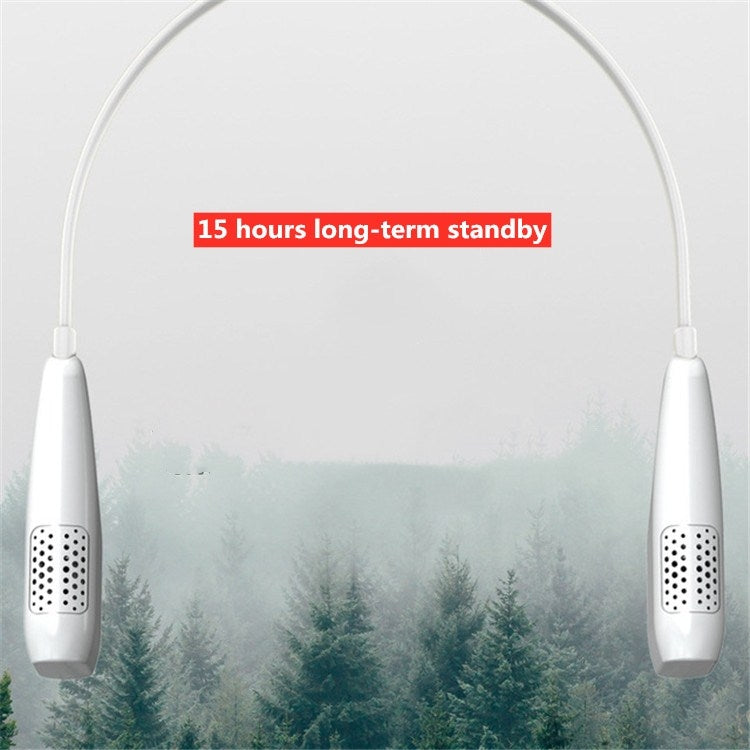 Hanging Neck Negative Ion Air Purifier Portable Household Formaldehyde Removal Portable Purifier(Black) - free shipping - PMC TechLife - Order now!