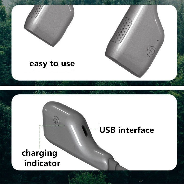 Hanging Neck Negative Ion Air Purifier Portable Household Formaldehyde Removal Portable Purifier(Black) - free shipping - PMC TechLife - Order now!