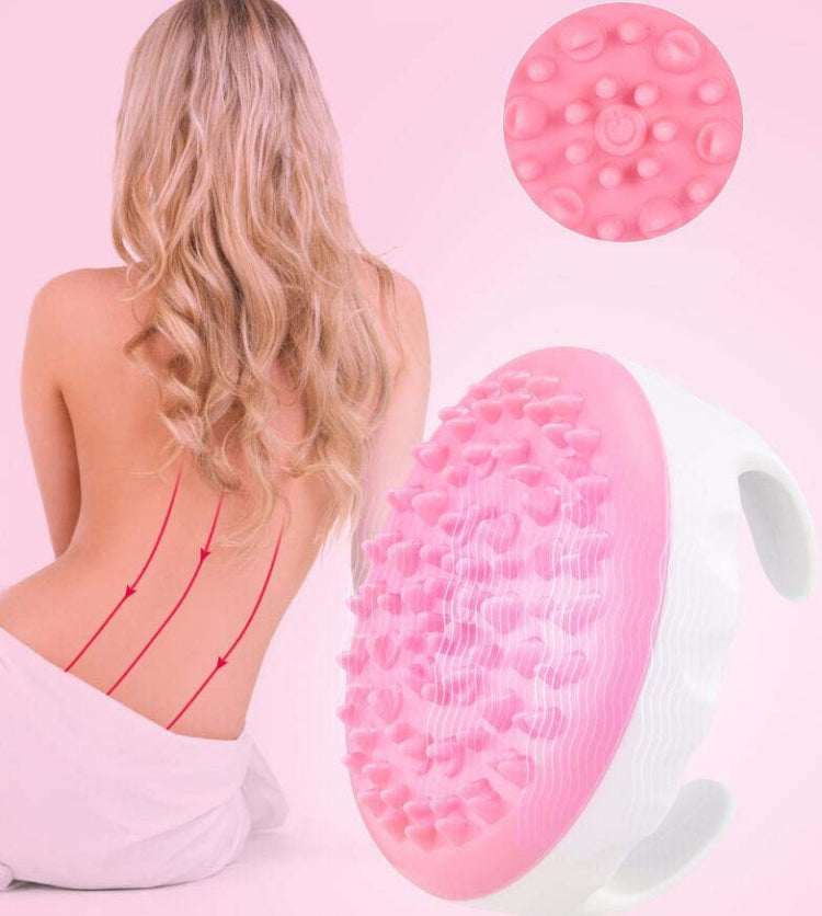 Electric Meridian Body Brush Massager Scraping Instrument(Pink) - free shipping - PMC TechLife - Order now!