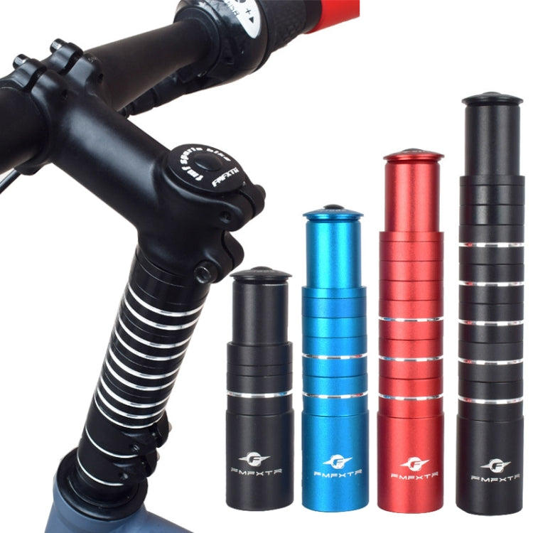 FMFXTR Mountain Bike Handlebar Aluminum Alloy Height Increaser, Increase Height:11.4cm(Black) - Bicycle Grips by FMFXTR | Online Shopping South Africa | PMc TechLife | Buy Now Pay Later Mobicred