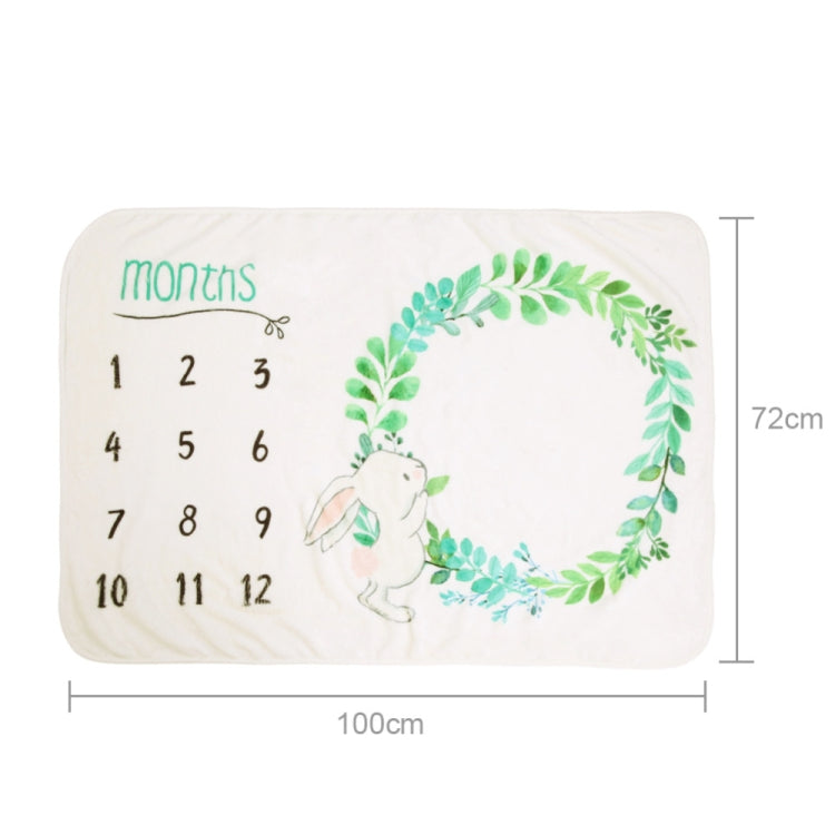100x72cm Newborn Photography Blanket(Bunny) - Baby Photo Props by PMC TechLife | Online Shopping South Africa | PMC TechLife | Buy Now Pay Later Mobicred