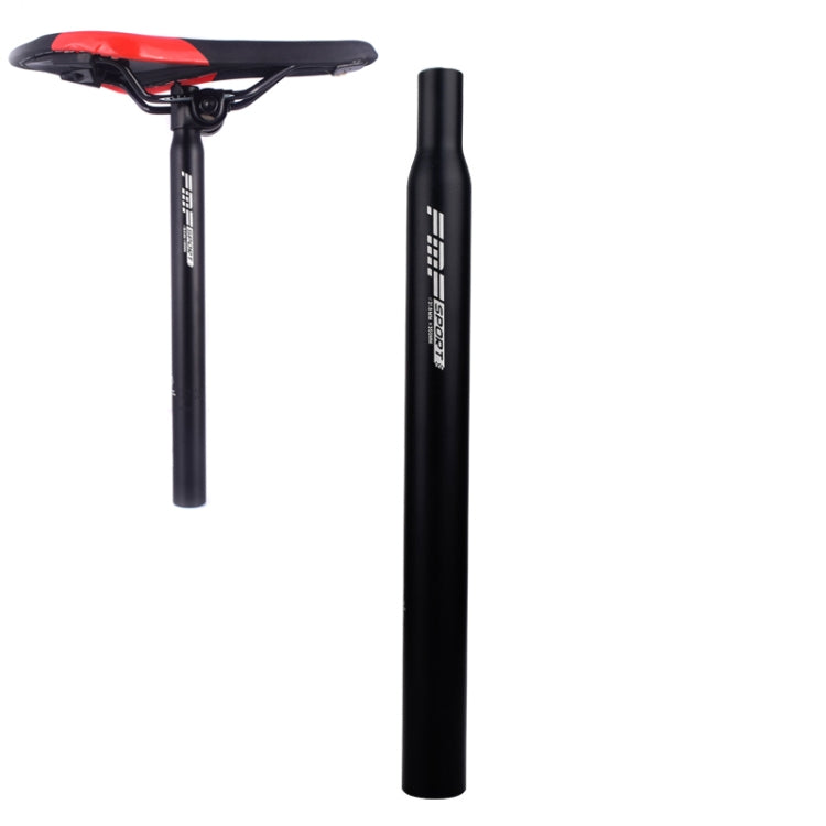 FMFXTR Aluminum Alloy Mountain Bike Extended Seat Post, Specification:25.4x350mm(Black) - Bicycle Seat Posts by FMFXTR | Online Shopping South Africa | PMC TechLife