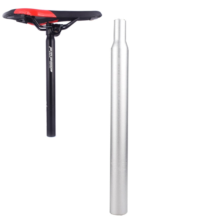 FMFXTR Aluminum Alloy Mountain Bike Extended Seat Post, Specification:27.2x350mm(Silver) - Bicycle Seat Posts by FMFXTR | Online Shopping South Africa | PMc TechLife | Buy Now Pay Later Mobicred