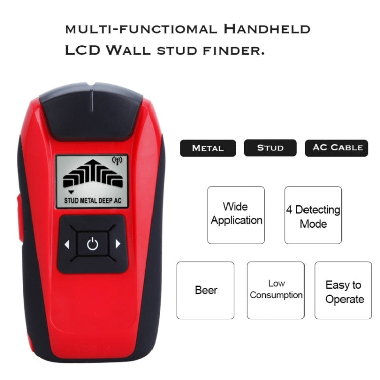 G120 Metal Wood Cable Wire Reinforced Tester Multifunctional Wall Metal Detection Instrument - free shipping - PMC Jewellery - Order now!
