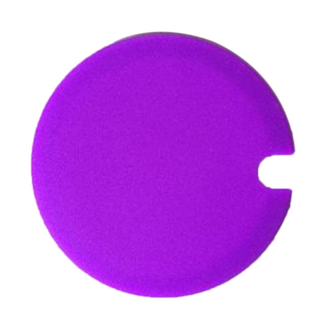 5 PCS Creative Cup Lids Food-grade Silicone Cup Cover Heat-resistant Safe Healthy Silicone Lid with Gap(Purple) - free shipping - PMC TechLife - Order now!