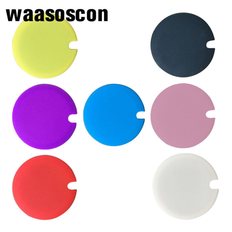 5 PCS Creative Cup Lids Food-grade Silicone Cup Cover Heat-resistant Safe Healthy Silicone Lid with Gap(Purple) - free shipping - PMC TechLife - Order now!
