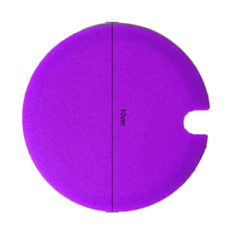 5 PCS Creative Cup Lids Food-grade Silicone Cup Cover Heat-resistant Safe Healthy Silicone Lid with Gap(Purple) - free shipping - PMC TechLife - Order now!