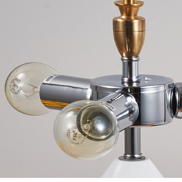 White 220V  E14 LED Metal Mushroom Table Lamp Bedroom Decorative Table Lamp, Size:L - Bedside Light by PMC TechLife | Online Shopping South Africa | PMC TechLife