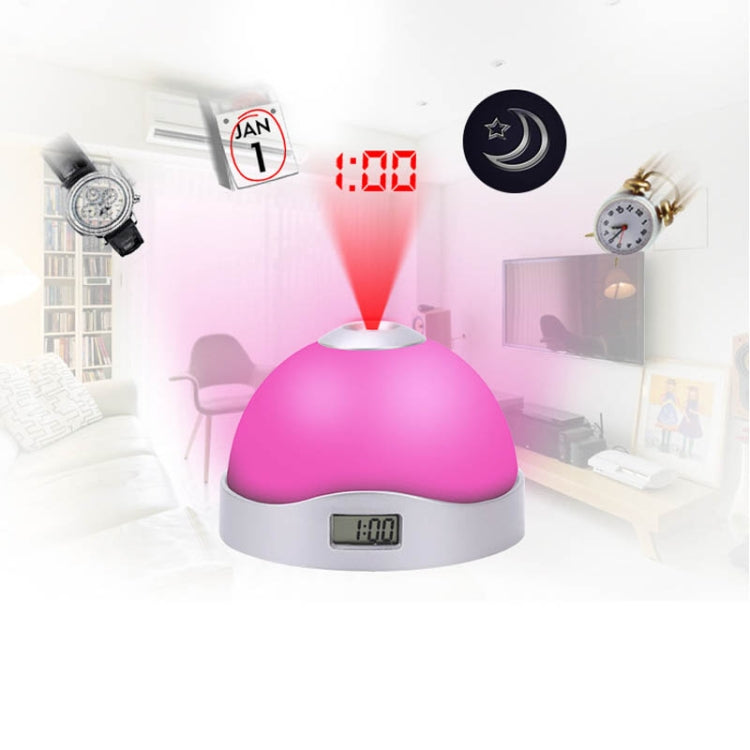 Lazy Magic Colorful Luminous Projection Clock LED Hemisphere Alarm Clock(Starless Projection Clock) - Alarm Clocks by PMc TechLife | Online Shopping South Africa | PMc TechLife | Buy Now Pay Later Mobicred