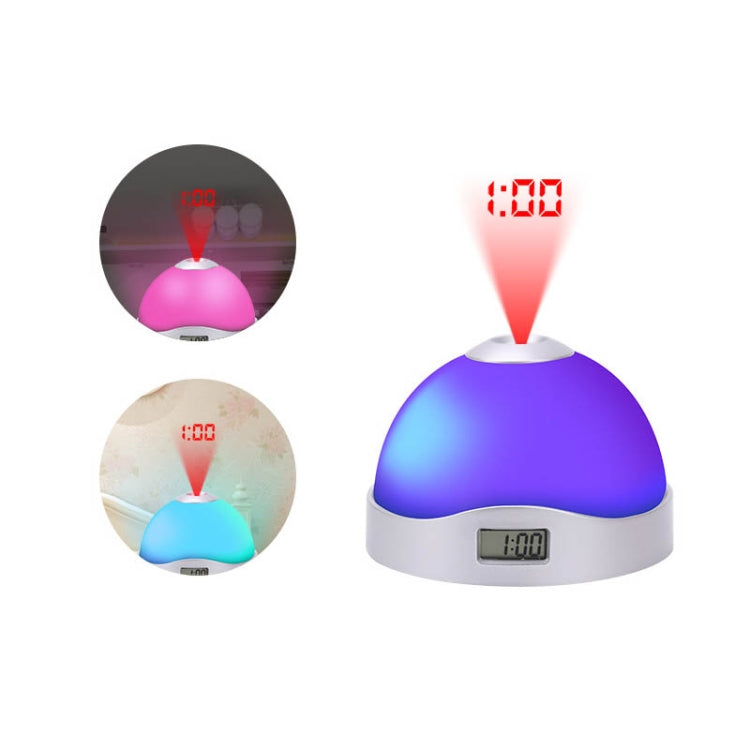 Lazy Magic Colorful Luminous Projection Clock LED Hemisphere Alarm Clock(Starless Projection Clock) - Alarm Clocks by PMc TechLife | Online Shopping South Africa | PMc TechLife | Buy Now Pay Later Mobicred