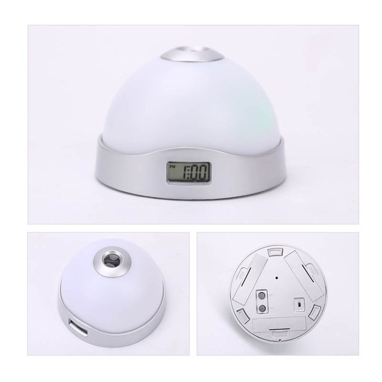 Lazy Magic Colorful Luminous Projection Clock LED Hemisphere Alarm Clock(Starless Projection Clock) - Alarm Clocks by PMc TechLife | Online Shopping South Africa | PMc TechLife | Buy Now Pay Later Mobicred