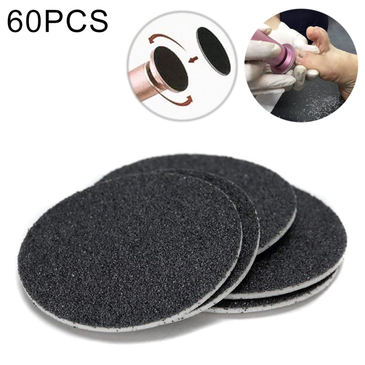 60 PCS Replacement Sandpaper Disk for Electric Foot Polisher, Specification:60 Mesh (Grit) - Grinding Tools & Accessories by PMC TechLife | Online Shopping South Africa | PMC TechLife | Buy Now Pay Later Mobicred