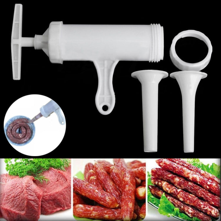 2 PCS Sausage Machine Meat Stuffer Filler Hand Operated Salami Maker - Food Molds by PMC TechLife | Online Shopping South Africa | PMC TechLife | Buy Now Pay Later Mobicred