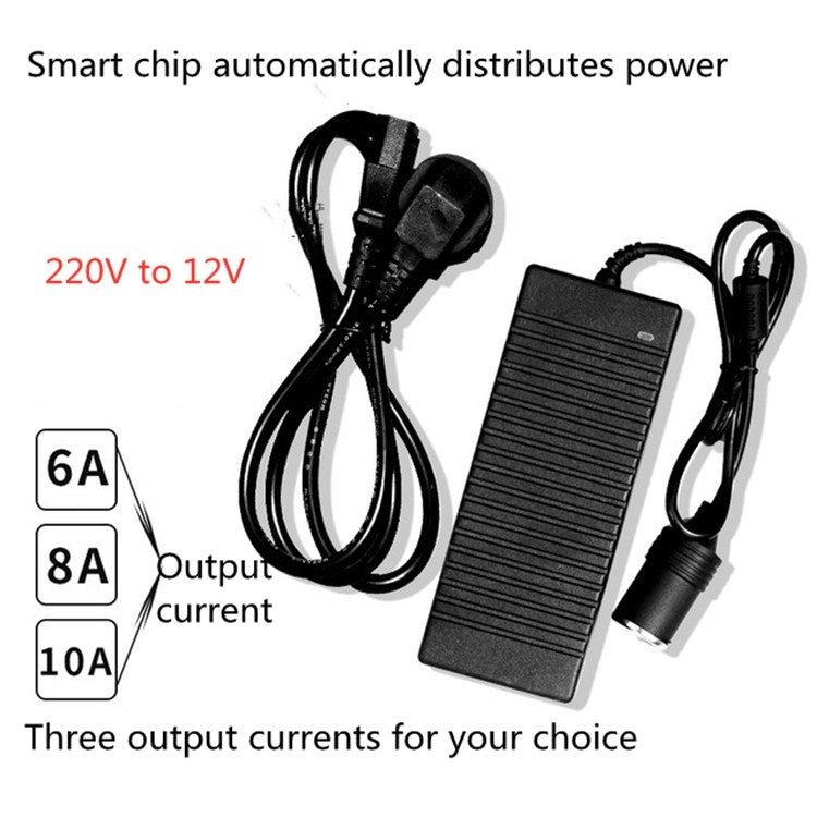 220V To 12V Power Converter 10A160W Car To Home Converter Dedicated Inverter for Car Refrigerator, Plug  Type:US  Plug - Step-down Transformer by PMC TechLife | Online Shopping South Africa | PMC TechLife | Buy Now Pay Later Mobicred