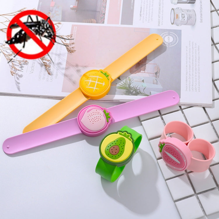 4 PCS Outdoor Portable Cartoon Mosquito Repellent Bracelet Anti-mosquito Snap Ring, Style:Popular Fruits - Repellent Wristband by PMC TechLife | Online Shopping South Africa | PMC TechLife | Buy Now Pay Later Mobicred