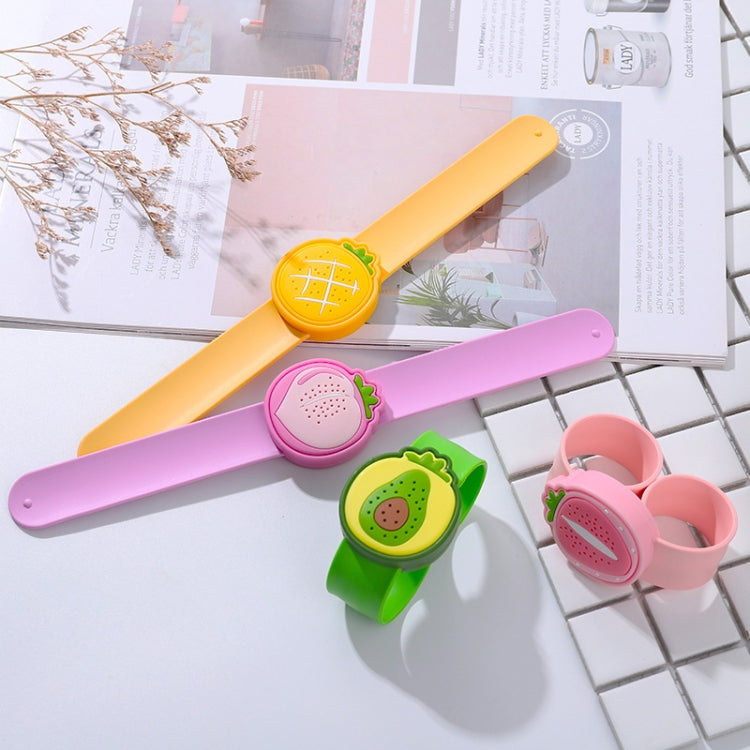 4 PCS Outdoor Portable Cartoon Mosquito Repellent Bracelet Anti-mosquito Snap Ring, Style:Popular Fruits - Repellent Wristband by PMC TechLife | Online Shopping South Africa | PMC TechLife | Buy Now Pay Later Mobicred
