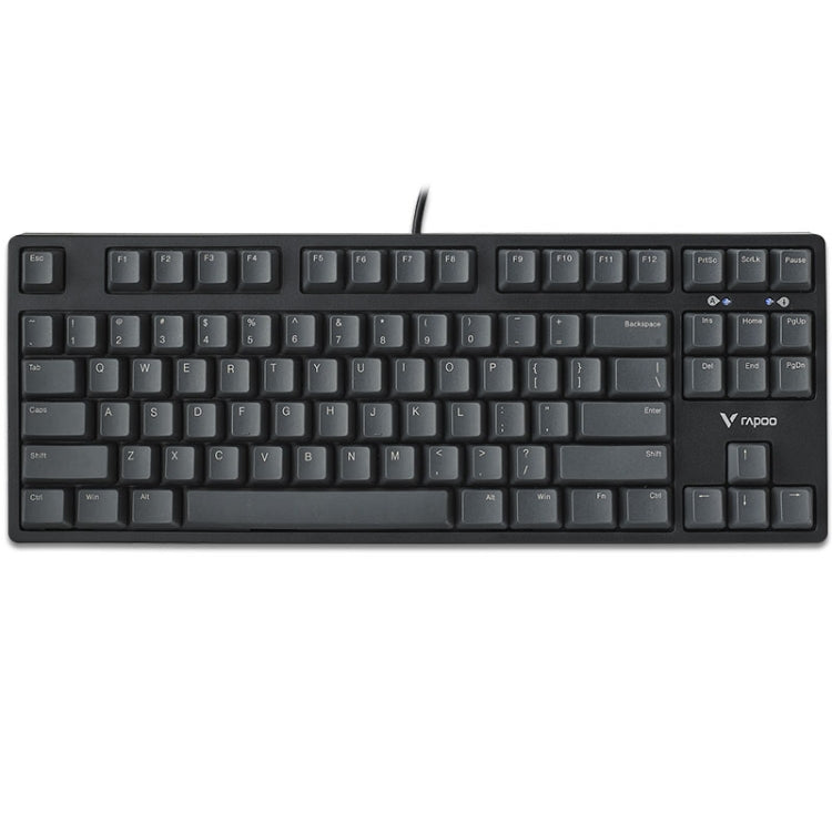 Rapoo V860 Desktop Wired Gaming Mechanical Keyboard, Specifications:87 Keys(Tea Shaft) - free shipping - PMC Jewellery - Order now!