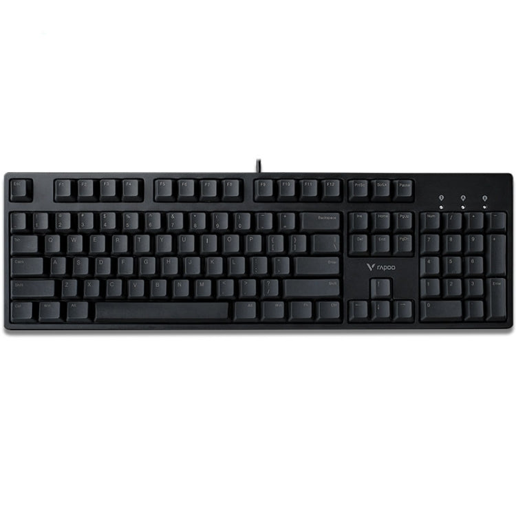 Rapoo V860 Desktop Wired Gaming Mechanical Keyboard, Specifications:104 Keys(Black Shaft) - free shipping - PMC Jewellery - Order now!