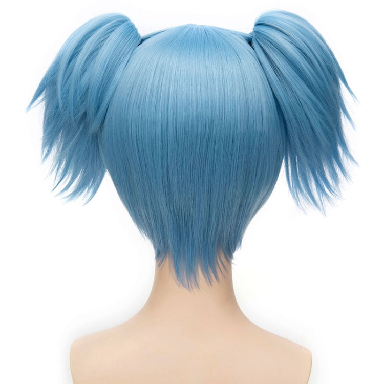Anime Assassination Classroom Shiota Nagisa Ponytails Wig Cosplay Costume Synthetic Hair(Blue) - free shipping - PMC TechLife - Order now!