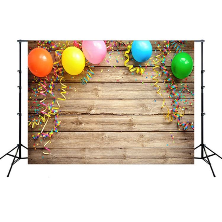 2.1m x 1.5m Wooden Board Balloon Children Birthday Party Cartoon Photography Background - Birthday Party by PMC TechLife | Online Shopping South Africa | PMC TechLife | Buy Now Pay Later Mobicred