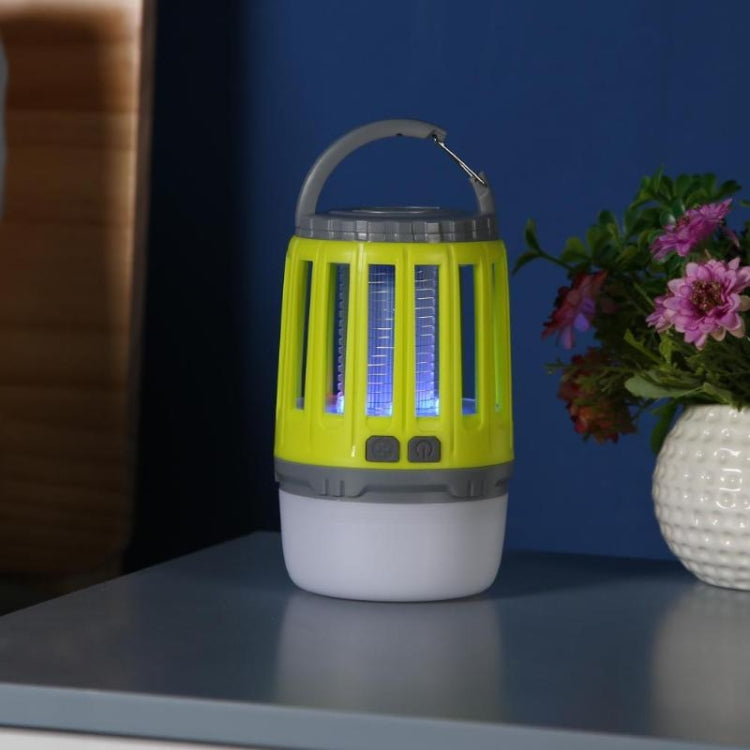 Solar Power Mosquito Killer Outdoor Hanging Camping Anti-insect Insect Killer, Color:Gray+ Solar Panel - Outdoor Insect Repellent by PMC TechLife | Online Shopping South Africa | PMC TechLife | Buy Now Pay Later Mobicred