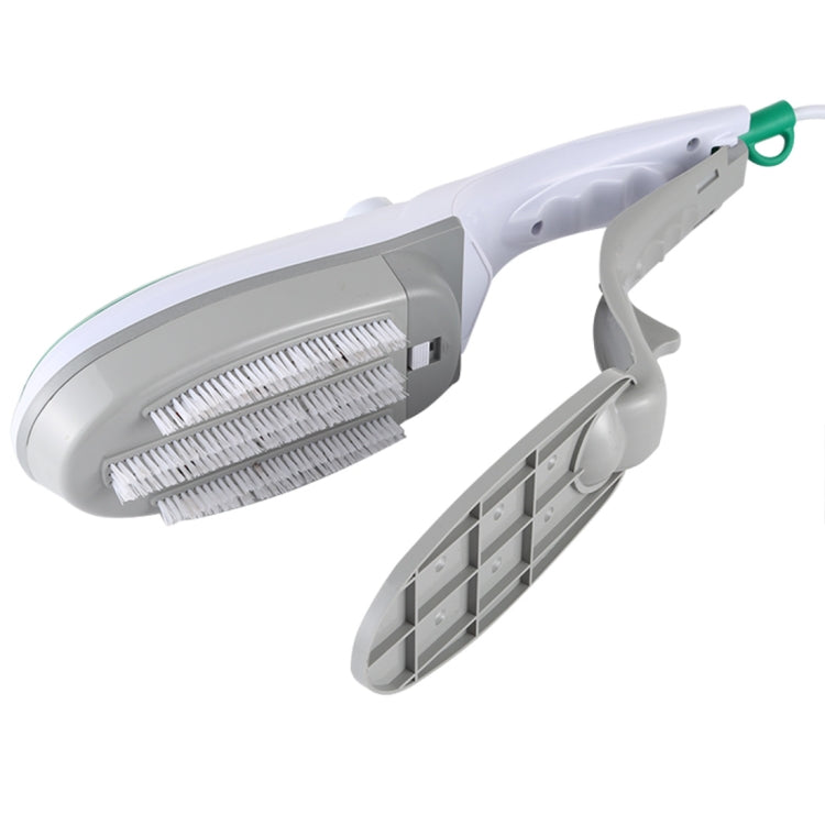 Handheld Garment Steamer Brush Portable Clothes Steam Iron, UK Plug 220V(Green) - Garment Steamer by PMC TechLife | Online Shopping South Africa | PMC TechLife | Buy Now Pay Later Mobicred