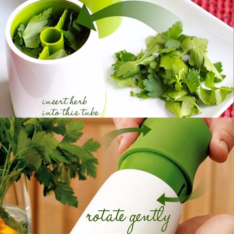 Portable Vegetable Garlic Ginger Coriander Chopper Food Cutter Multifunction Kitchen Cooking Herb Grinder - Stirrer & Squeezer by PMC TechLife | Online Shopping South Africa | PMC TechLife