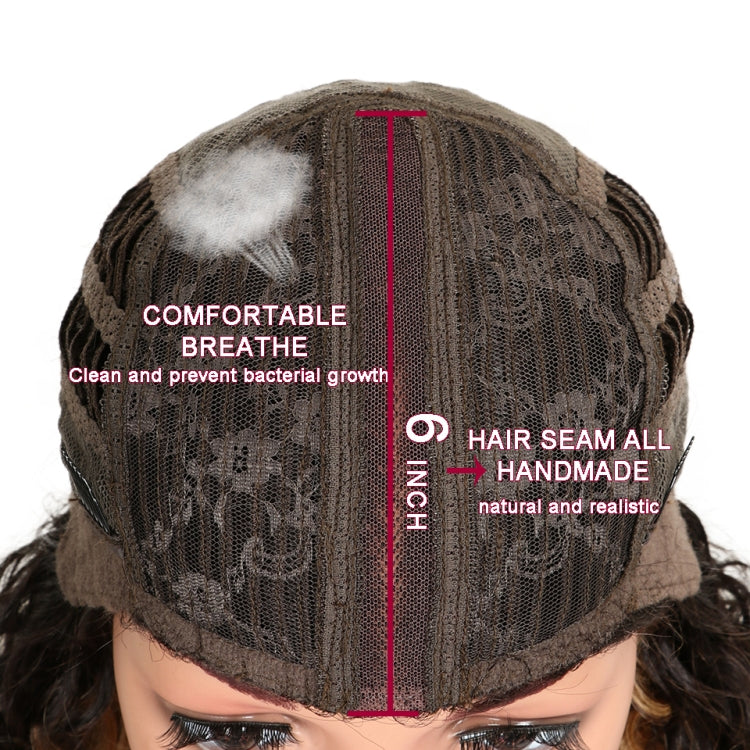 Long Curly Hairpiece High Temperature Fiber Hair 23 Inch Natural Blonde Synthetic Lace Front Wigs( SX282 4T27 Small wig) - free shipping - PMC TechLife - Order now!