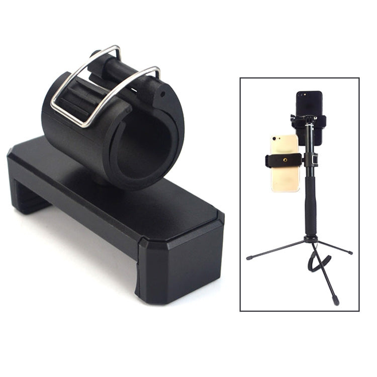 Selfie Stick Phone Lock Clip Bike Phone Clip(20-25 mm) - Extendable Pole by PMC TechLife | Online Shopping South Africa | PMC TechLife | Buy Now Pay Later Mobicred