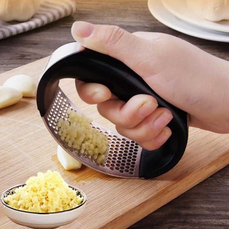 Stainless Steel Garlic Presser Manual Garlic Mincer Chopping Garlic Tools - Stirrer & Squeezer by PMC TechLife | Online Shopping South Africa | PMC TechLife | Buy Now Pay Later Mobicred