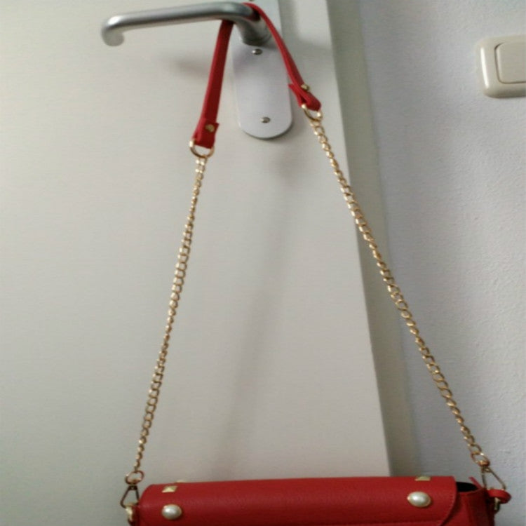 Women Bag PU Leather Chain Long Shoulder Strap Bag Accessories(White) - Accessories by PMC TechLife | Online Shopping South Africa | PMC TechLife | Buy Now Pay Later Mobicred