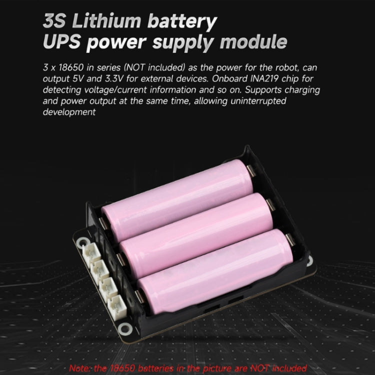 Waveshare 24019 Flexible And Expandable Off-Road Tracked UGV, Multiple Hosts Support, With External Rails and ESP32 Slave Computer - free shipping - PMC Jewellery - Order now!