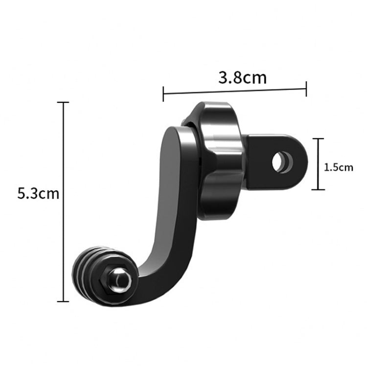 TELESIN Centered Universal Bend Arm Sports Camera Accessories For GoPro HERO11 Black / HERO9 Black / DJI Osmo Action 3 - Holder by PMC TechLife | Online Shopping South Africa | PMC TechLife | Buy Now Pay Later Mobicred