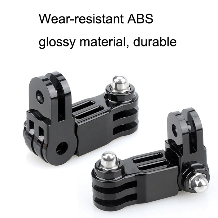Different Direction Short Adapter TELESIN Screw Adapter Adjustment Arm For GoPro Hero12 Black / Hero11/10 /9 /8 /7 /6 /5, Insta360 Ace / Ace Pro, DJI Osmo Action 4 and Other Action Cameras -  by PMC TechLife | Online Shopping South Africa | PMC TechLife | Buy Now Pay Later Mobicred