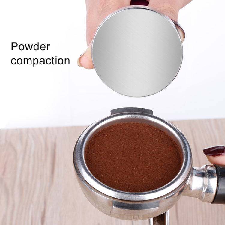 58mm CoffeeTamper Stainless Steel Coffee Powder Hammer Flat Base Powder Press(Blue) - free shipping - PMC TechLife - Order now!